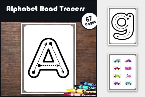 Download On the Road Alphabet Letter Tracers - Letter Collection