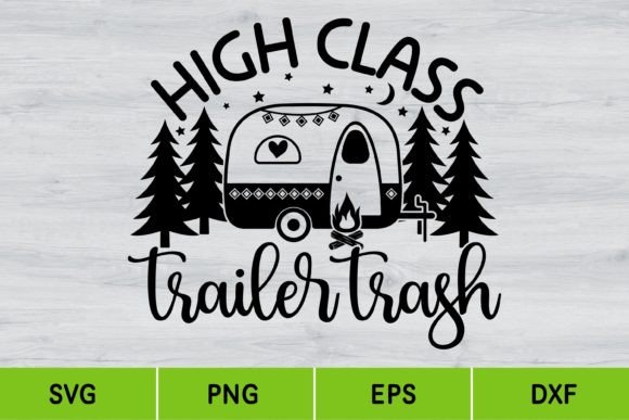Download High Class Trailer Trash, Camping Bucket - High class Collection