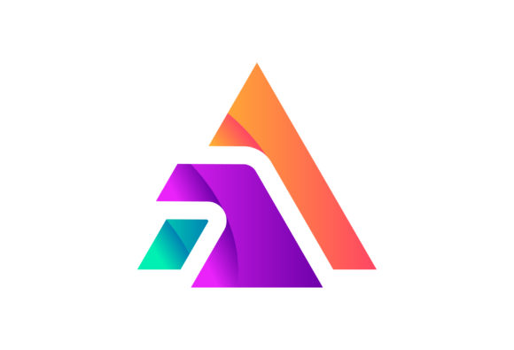 Download Colorful Letter a Eye-catching Logo - Letter Collection