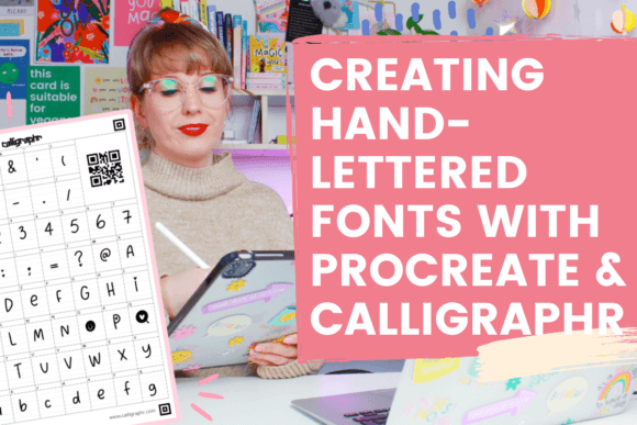 Download Creating Hand-lettered Fonts with Procreate & Calligraphr - Letter Collection