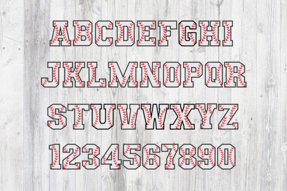 Download Baseball Font SVG, Varsity Letters - Letter Collection